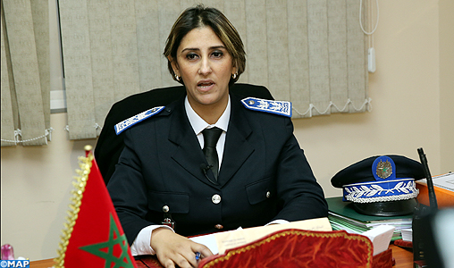 Commissaire principal Nadia Toubi, la femme qui regarde les défis droit dans les yeux