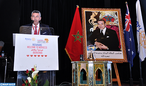 Les Rotariens réunis à Marrakech pour débattre du rôle que peut jouer le Rotary International en Afrique en tant qu’acteur de la société civile
