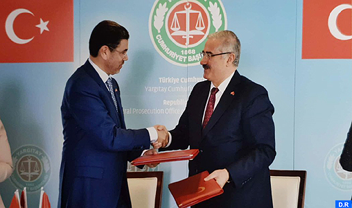 Signature d’un mémorandum d’entente entre les ministères publics marocain et turc