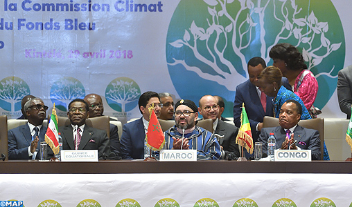 Sommet de Brazzaville: SM le Roi signe le protocole instituant la Commission Climat du bassin du Congo