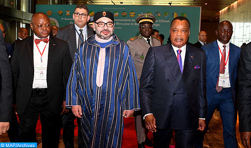 SM le Roi et le Président congolais réaffirment leur détermination à consolider les relations bilatérales, pour en faire un modèle de coopération Sud-Sud interafricaine