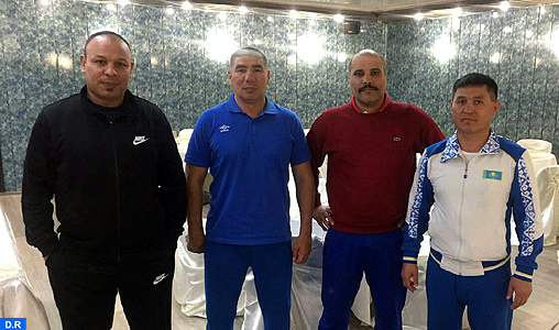 La sélection nationale de boxe en stage en Ukraine