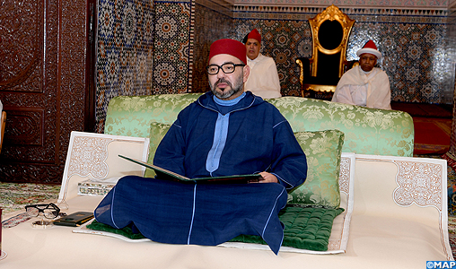 SM le Roi, Amir Al Mouminine, préside à Rabat, la première causerie religieuse du mois sacré de Ramadan