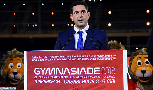 Sport scolaire: Coup d’envoi à Marrakech de la 17è édition de la “Gymnasiade 2018’’