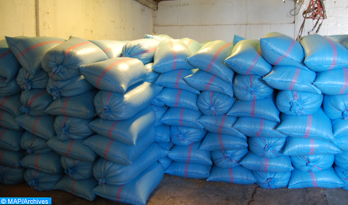 Meknès: Saisie 900 tonnes du blé dur impropres à la consommation