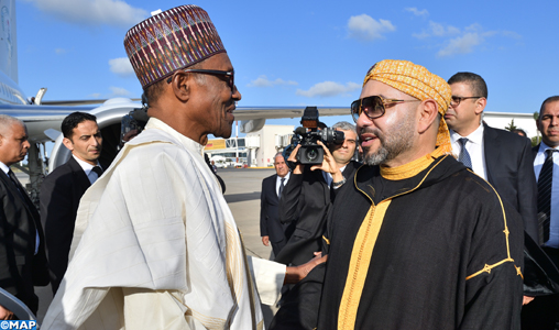 Arrivée à Rabat du Président de la République Fédérale du Nigéria pour une visite de travail et d’amitié officielle au Maroc