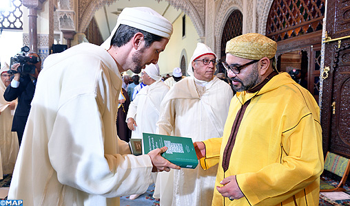 SM le Roi, Amir Al Mouminine, préside à Rabat la septième causerie religieuse du mois sacré de Ramadan