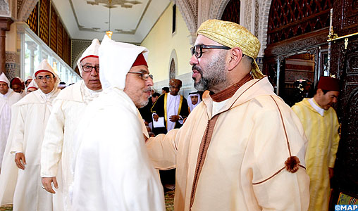SM le Roi, Amir Al Mouminine, préside à Rabat la sixième causerie religieuse du mois sacré de Ramadan