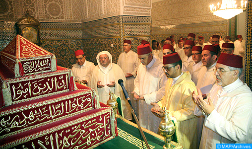 Fès : Cérémonie religieuse à la mémoire des glorieux Sultans alaouites