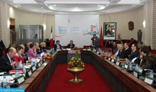 Tenue vendredi à Rabat de la 3-ème édition du forum parlementaire Maroc-France