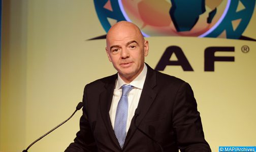 Le président de la FIFA “honoré” de prendre part aux festivités de la Fête du trône