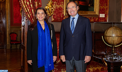 Mme Benyaich rencontre à Madrid le président du Sénat espagnol