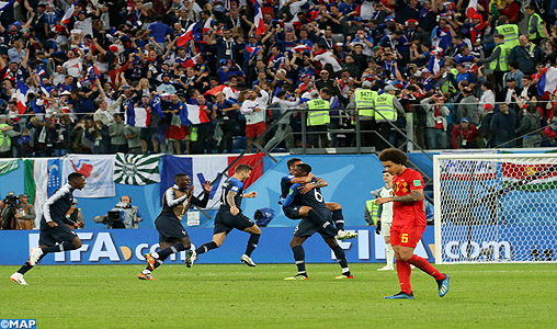 Mondial-2018 : la France bat la Belgique ( 1-0 ) et se qualifie à la 3ème finale de son histoire