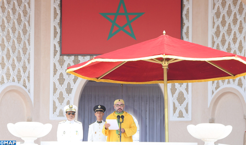 SM le Roi préside à Tétouan la cérémonie de prestation de serment des officiers lauréats des grandes écoles militaires et paramilitaires