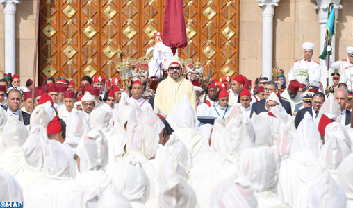 SM le Roi, Amir Al Mouminine, préside à Tétouan la cérémonie d’allégeance