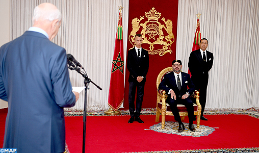 SM le Roi reçoit à Al Hoceima le président de la Cour des Comptes