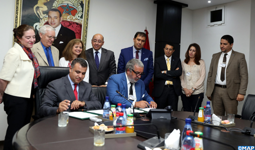 Signature à Rabat d’un mémorandum d’entente entre la MAP et le Holding Marita Group relatif au développement du projet d’International Media City