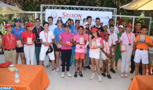 Agadir : Franc succès de la 4ème étape du Srixon Junior Tour de Golf