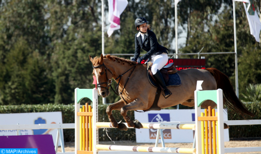 Equitation: la cavalière marocaine Leina Benkhraba remporte la 2ème place du Grand Prix du CSI2* Bonheiden en Belgique
