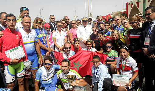 L’Espagnole Campos Marrerosabel remporte la dernière étape du “Challenge international du Sahara de cyclisme”