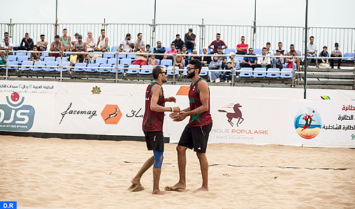 Championnat arabe de beach-volley Agadir 2018: carton plein des sélections marocaines