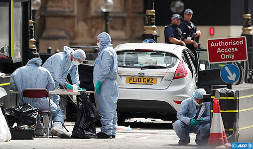 Plusieurs blessés dans un attentat devant le Parlement à Londres