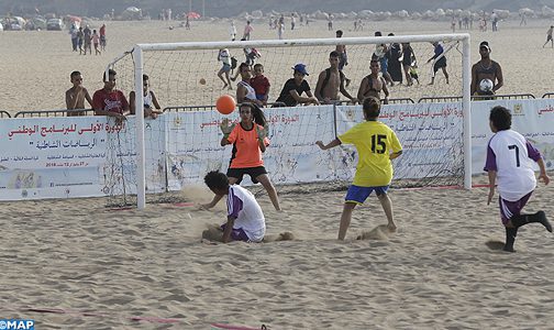 Programme national des sports de plage: L’objectif est d’atteindre 70.000 bénéficiaires