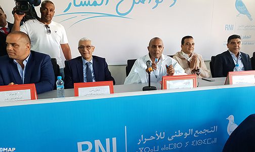 Le RNI tient une série de rencontres de communication avec ses militants dans la région de Dakhla-Oued Eddahab