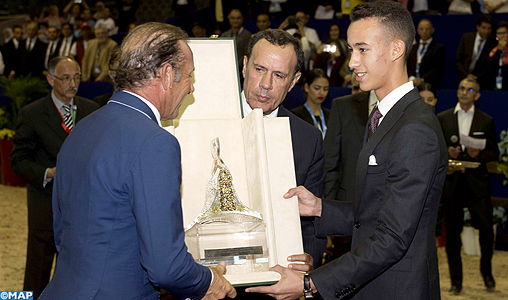 SAR le Prince Héritier Moulay El Hassan préside à El Jadida la cérémonie de remise du Grand Prix SM le Roi Mohammed VI de saut d’obstacles