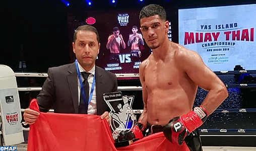 Championnat international de Muay Thai à Abu Dhabi: les Marocains Youssef Boughanem et Elias Chakir s’illustrent