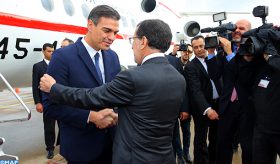 Arrivée au Maroc du président du gouvernement espagnol pour une visite de travail