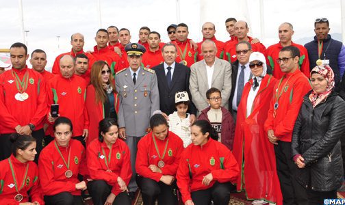 Distinction de l’équipe marocaine à la clôture du premier championnat arabe des sports aériens