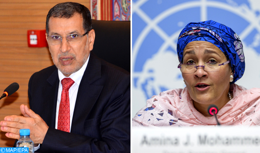 Le chef du gouvernement évoque, à Addis-Abeba, avec la vice-secrétaire générale de l’ONU la lutte contre les changements climatiques et la question migratoire