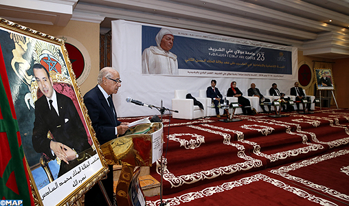 La politique sage et clairvoyante de Feu SM le Roi Hassan II dans les domaines économique, culturel et éducatif mise en exergue à Errachidia