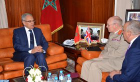 M. Loudyi s’entretient avec le Haut conseiller à la Défense britannique chargé de la région MENA