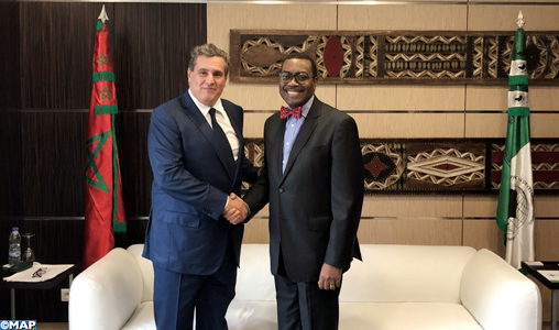M. Akhannouch s’entretient à Abidjan avec le président de la BAD