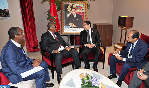 M. Bourita s’entretient avec le ministre délégué camerounais chargé de la Coopération avec le monde islamique