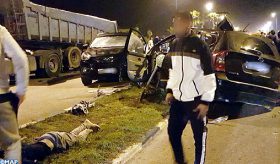 El Jadida: 5 supporters tués et 4 autres blessés dans un accident de la circulation (source sécuritaire)