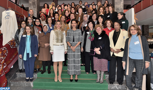SAR La Princesse Lalla Meryem préside la cérémonie d’inauguration du Bazar international de Bienfaisance du Cercle diplomatique de Rabat