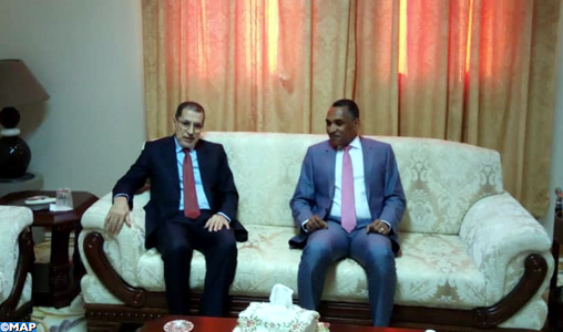 M. El Othmani s’entretient à Nouakchott avec son homologue mauritanien