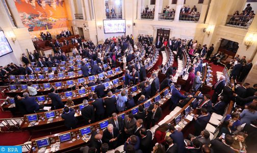 Les deux chambres du CongrÃ¨s colombien adoptent une rÃ©solution soutenant la souverainetÃ© et lâintÃ©gritÃ© territoriale du Maroc
