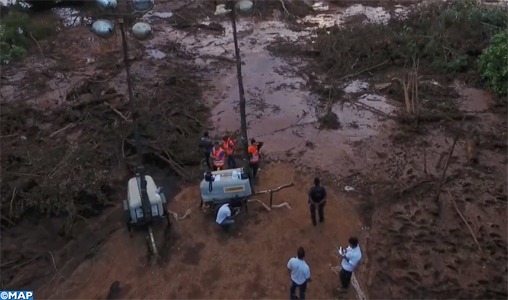 Rupture d’un barrage au Brésil: 99 morts et 259 personnes disparues