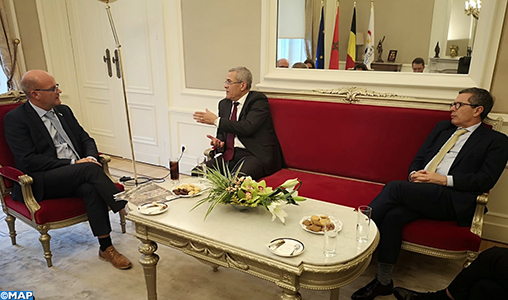 M. Ben Abdelkader rencontre à Bruxelles le président du Parlement de la Fédération Wallonie-Bruxelles