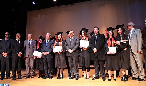 Cérémonie de remise des diplômes à la 3ème promotion des lauréats des masters de l’INSAP