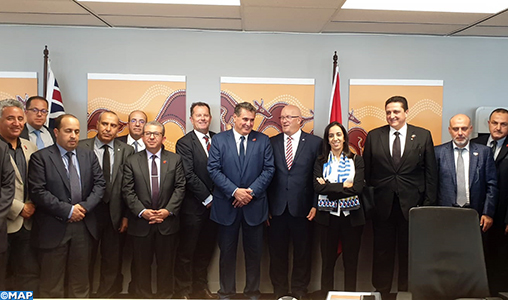 M. Akhannouch s’entretient à Adélaïde avec des ministres de l’Etat de l’Australie-Méridionale sur la coopération bilatérale et les moyens de la développer