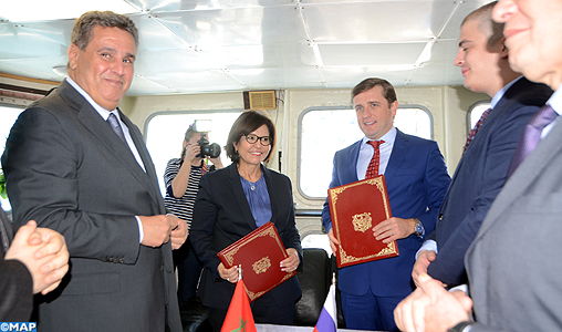 M. Akhannouch s’entretient avec le vice-ministre russe de l’Agriculture et président de l’Agence Fédérale Russe des Pêches
