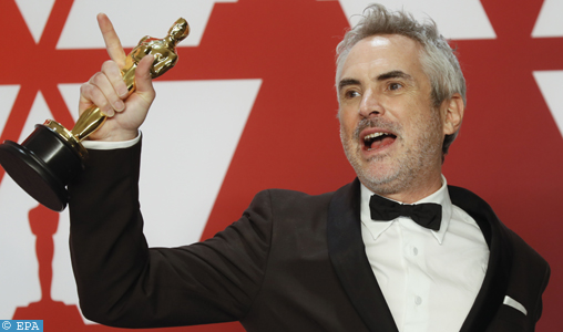 Le Mexicain Alfonso Cuaron remporte l’Oscar du meilleur réalisateur pour “Roma”