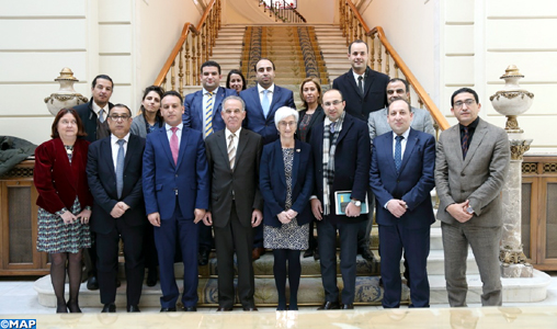 Visite de travail d’une délégation judiciaire marocaine à Madrid