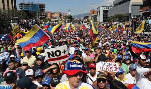 Les Vénézuéliens de nouveau dans les rues pour exiger le départ de Maduro