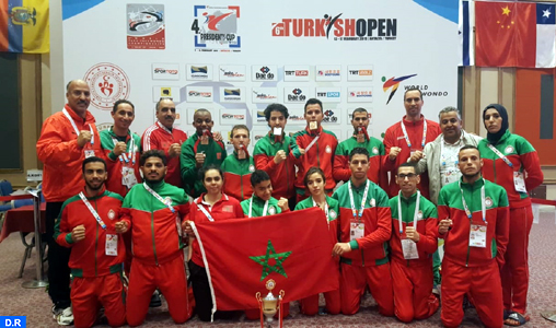 Para-taekwondo/Championnat du monde: le Maroc décroche cinq médailles dont une en or